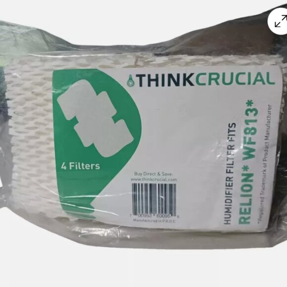 WF813 Humidifier Filters for Relion Think Crucial 4 Pack Humidifier Filters - Picture 5 of 9